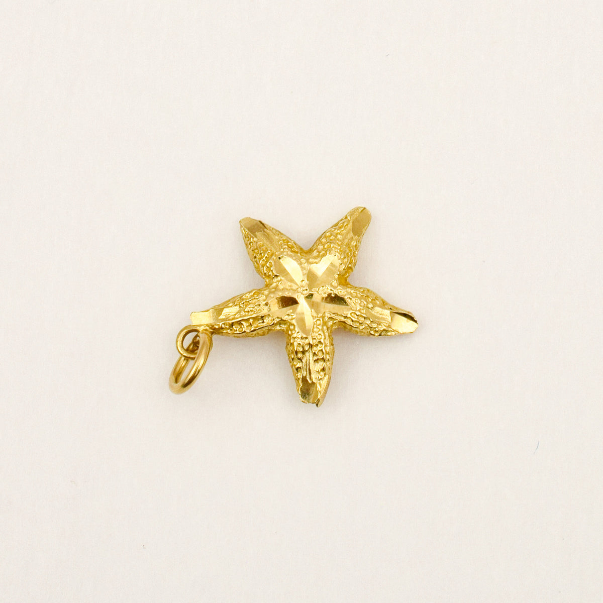 Textured Starfish Pendant