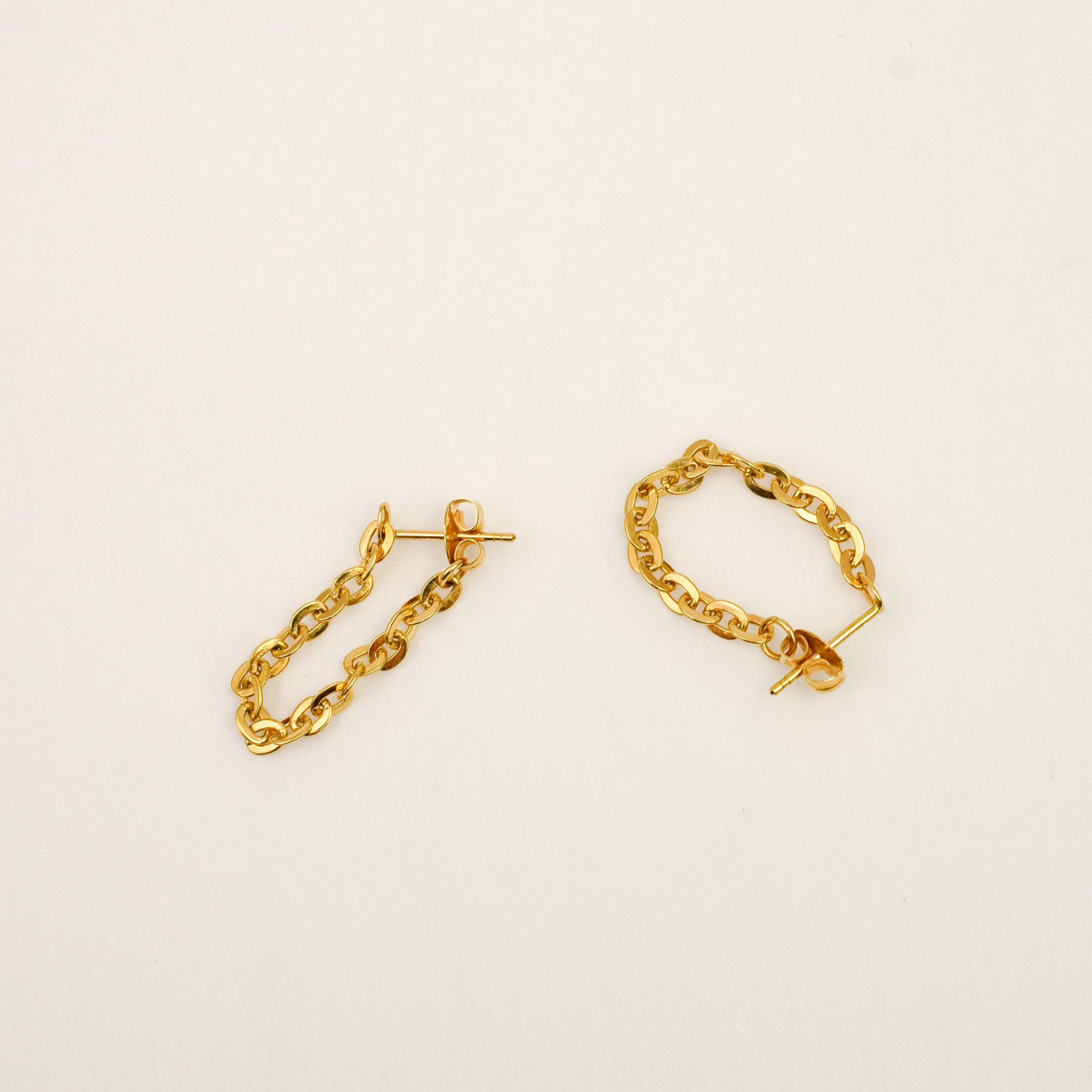 Rolo Chain Hoops
