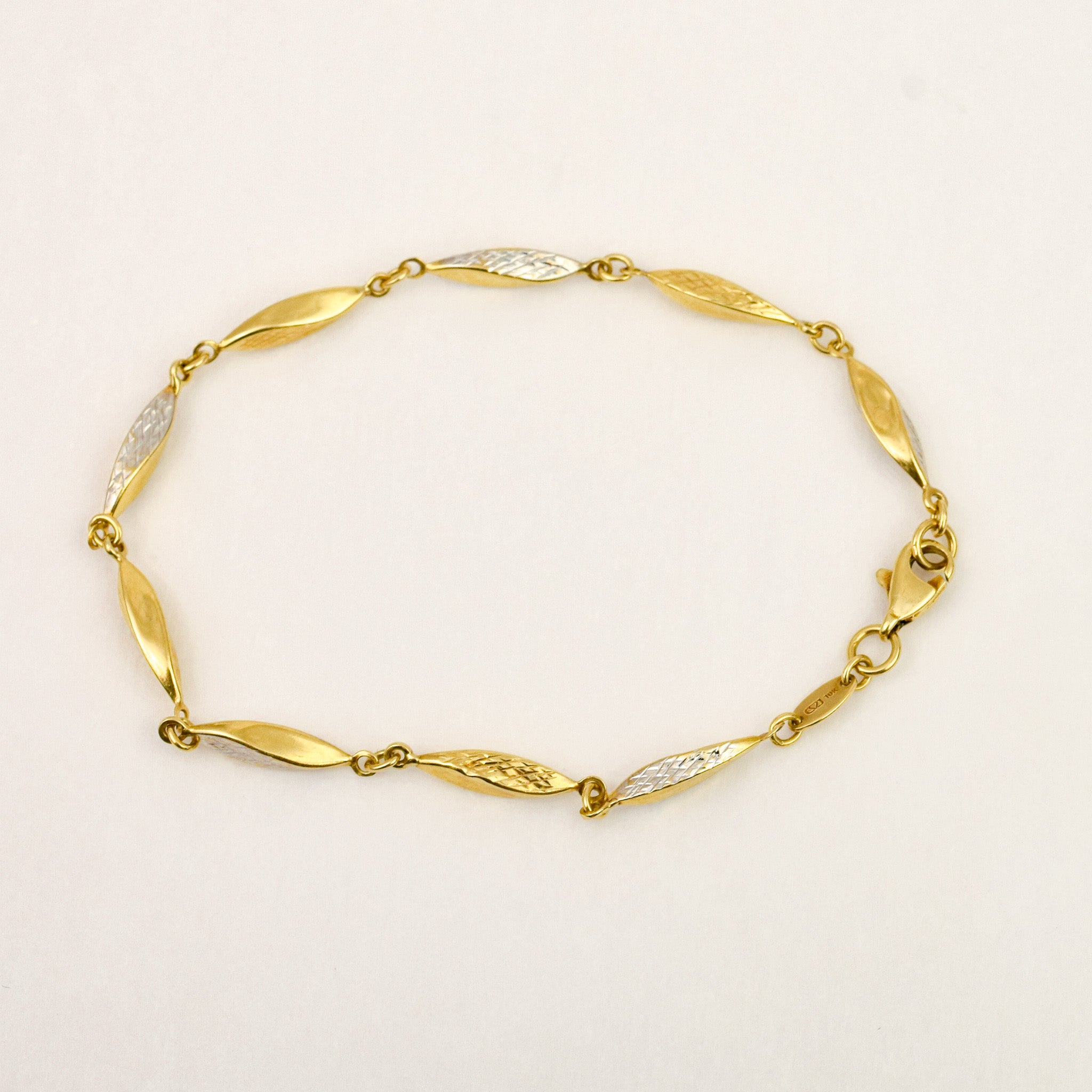 7" Two-Toned Bracelet