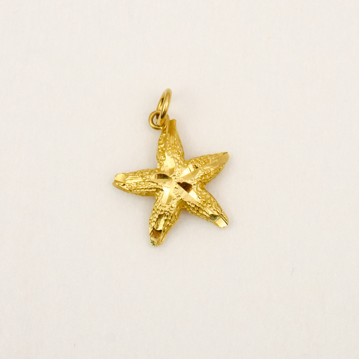 Textured Starfish Pendant