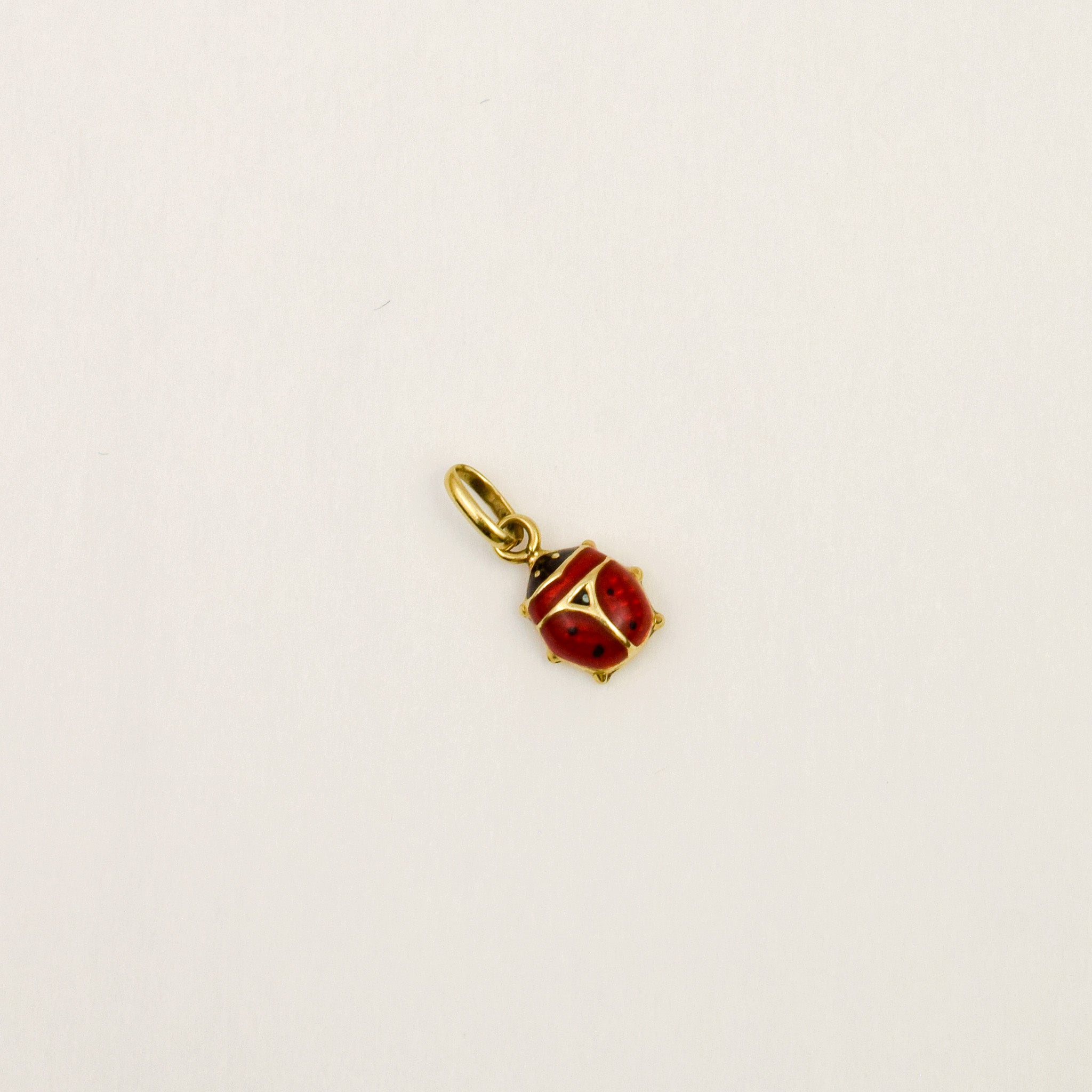 Enamel Ladybug Charm