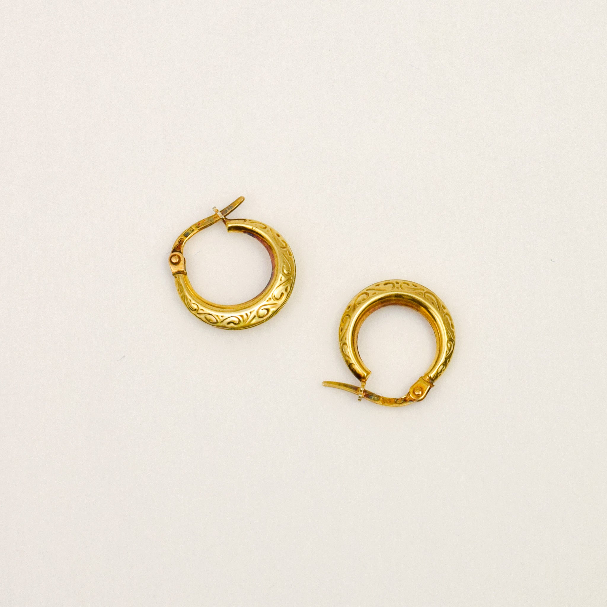 16.2mm Scrollwork Hoops