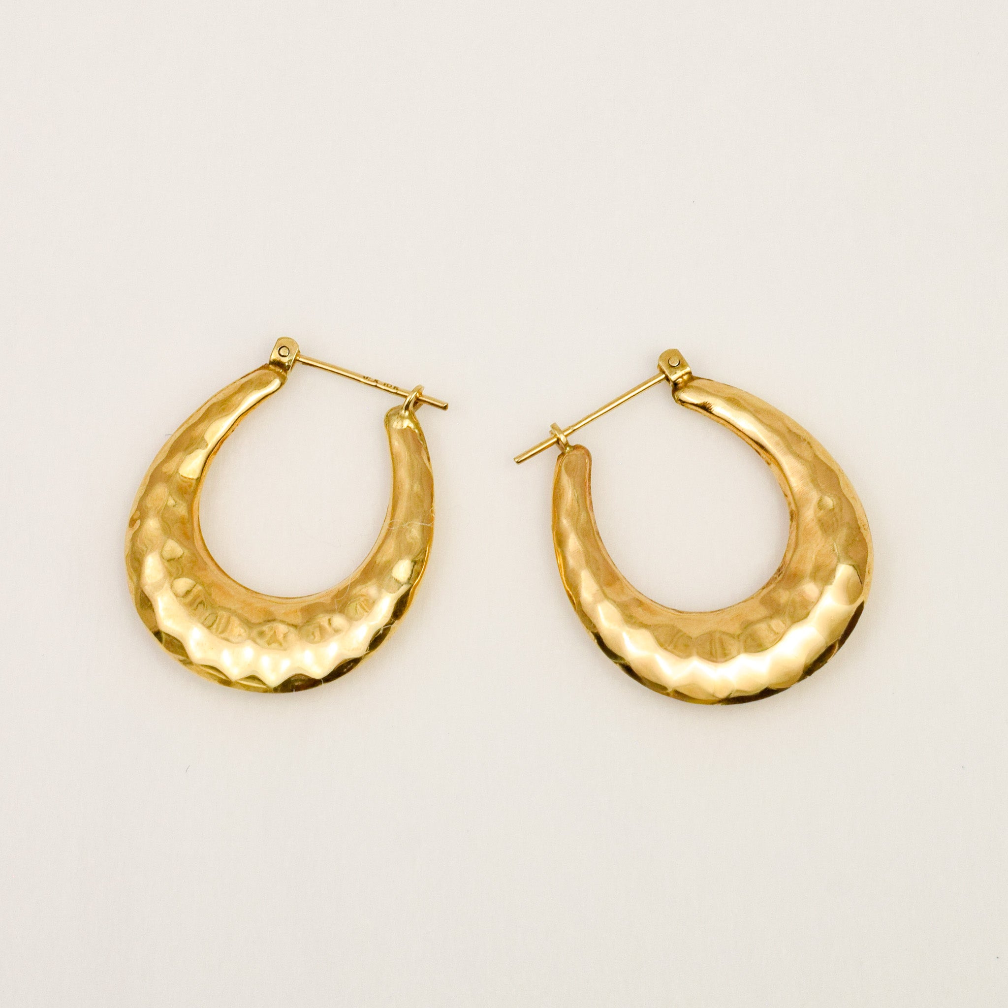 26.3mm Hammered Hoops