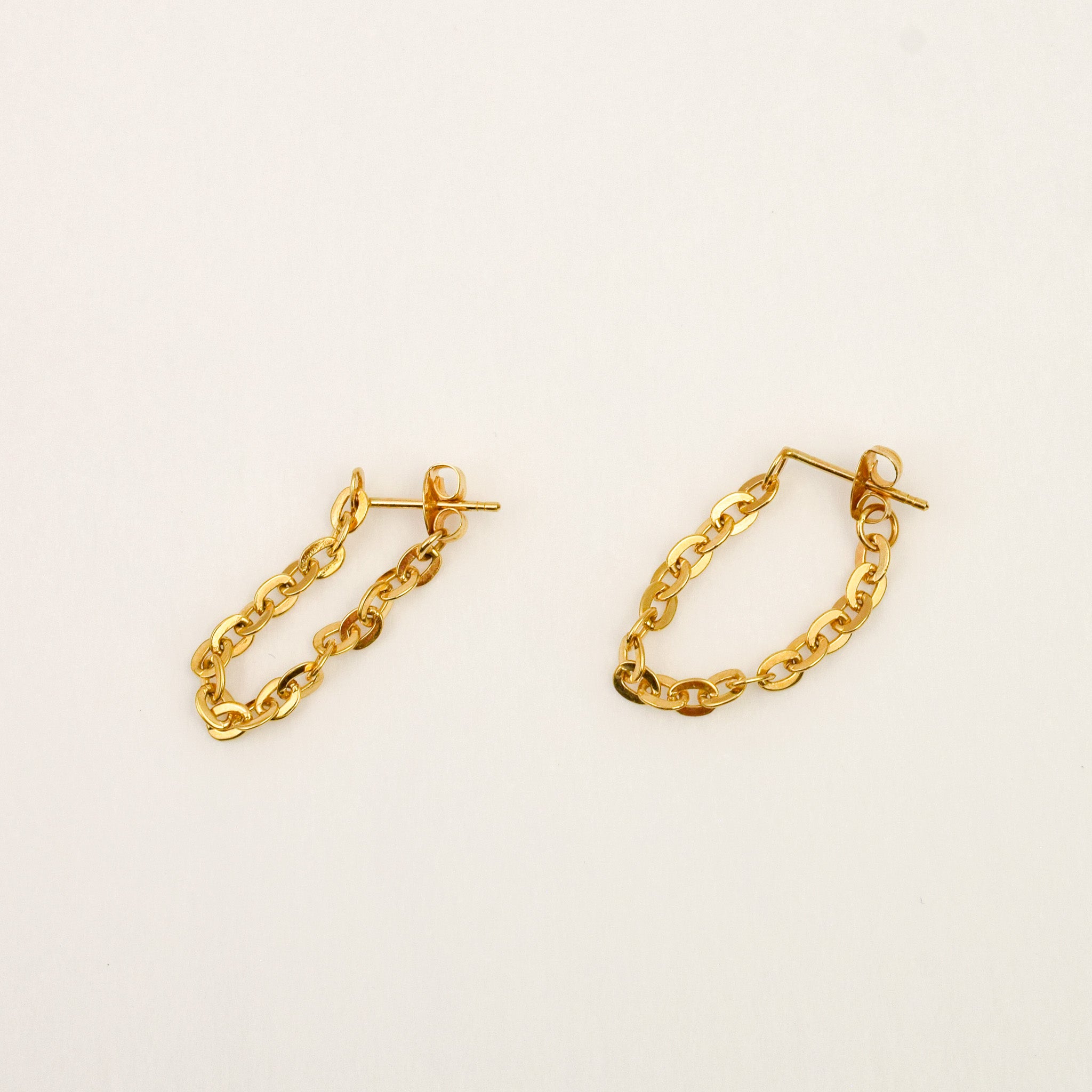 Rolo Chain Hoops
