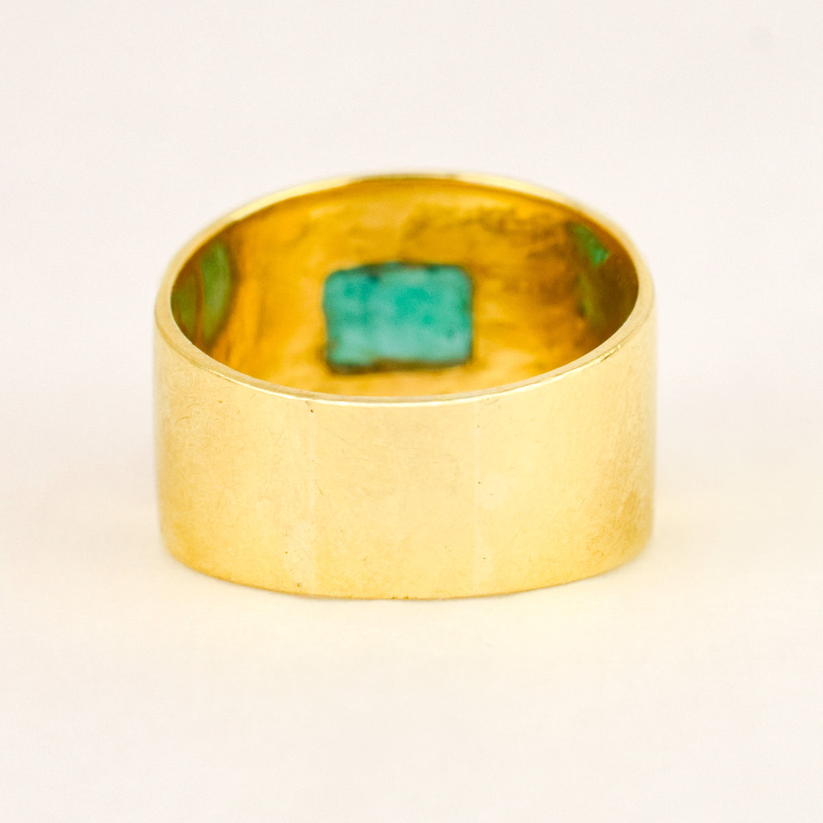Emerald Solitaire Cigar Band