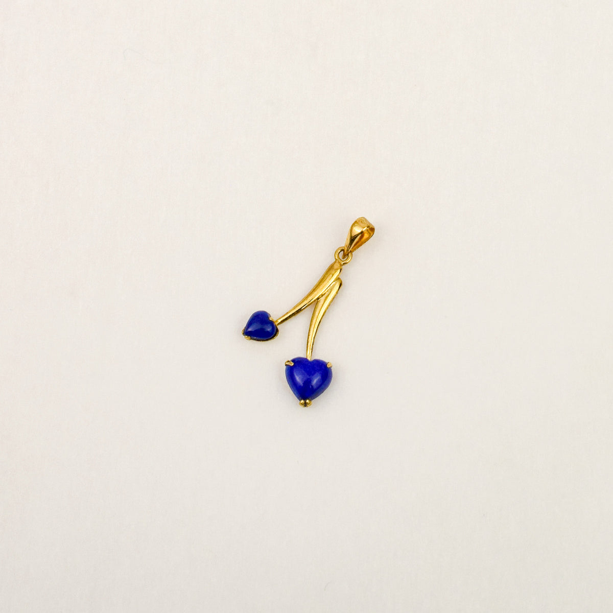 Lapis Hearts Pendant