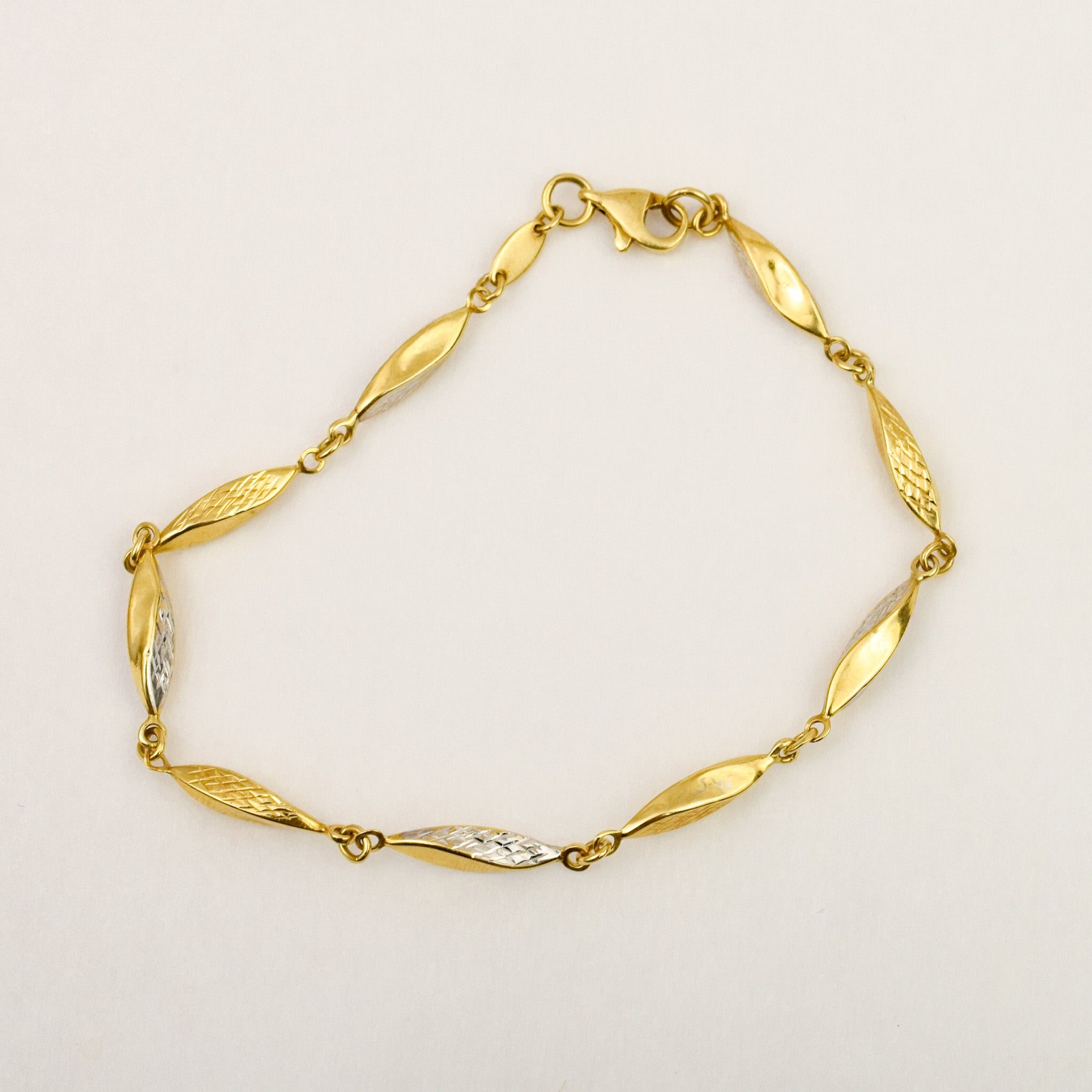 7" Two-Toned Bracelet