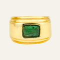 Emerald Solitaire Cigar Band