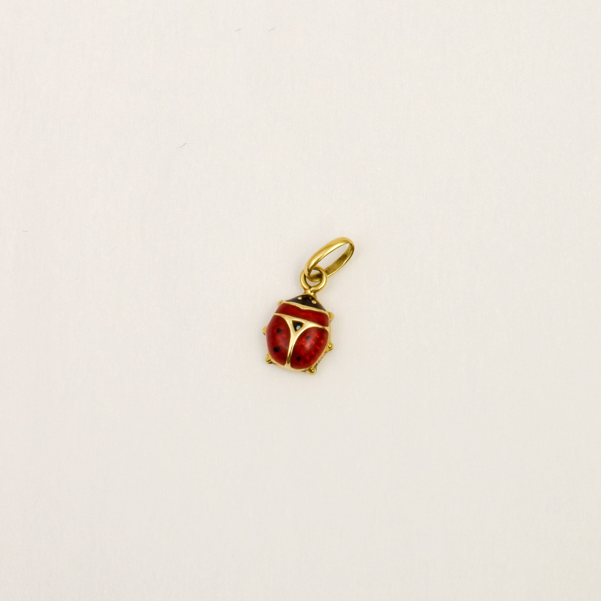 Enamel Ladybug Charm