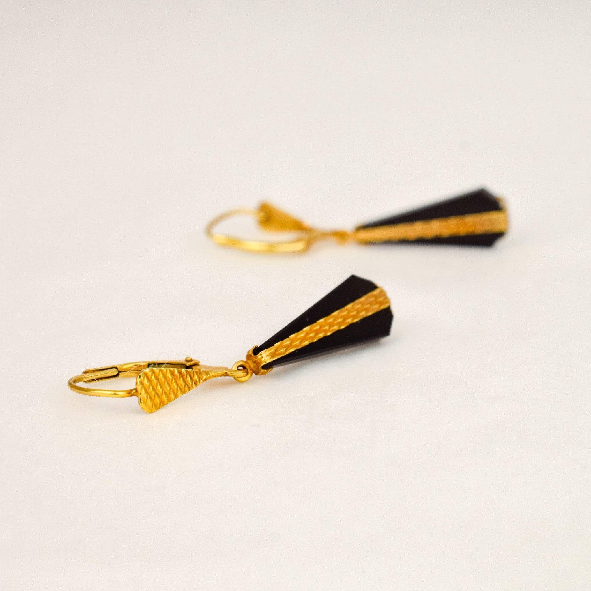 Onyx Drop Earrings