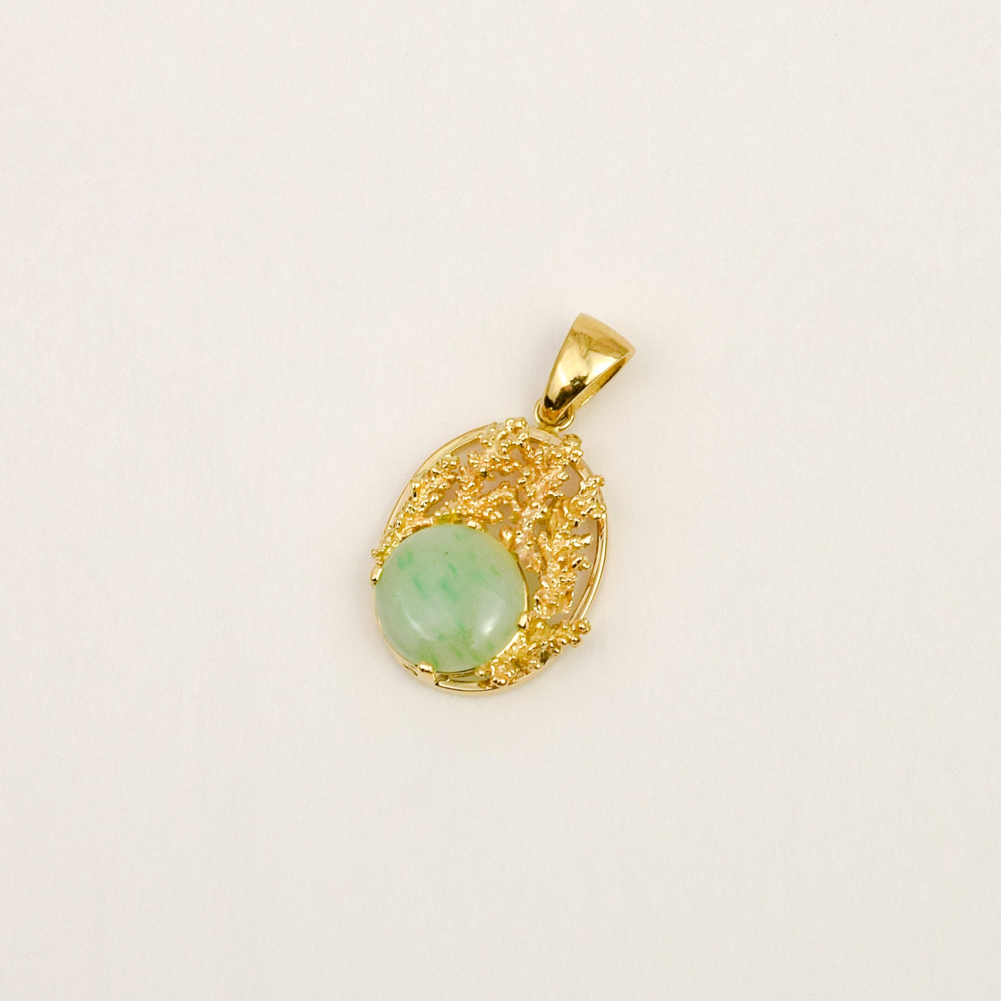 Jade Cabochon Pendant