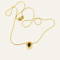 18" Sapphire Necklace