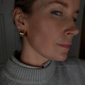 22.2 mm Chunky Gold Hoops