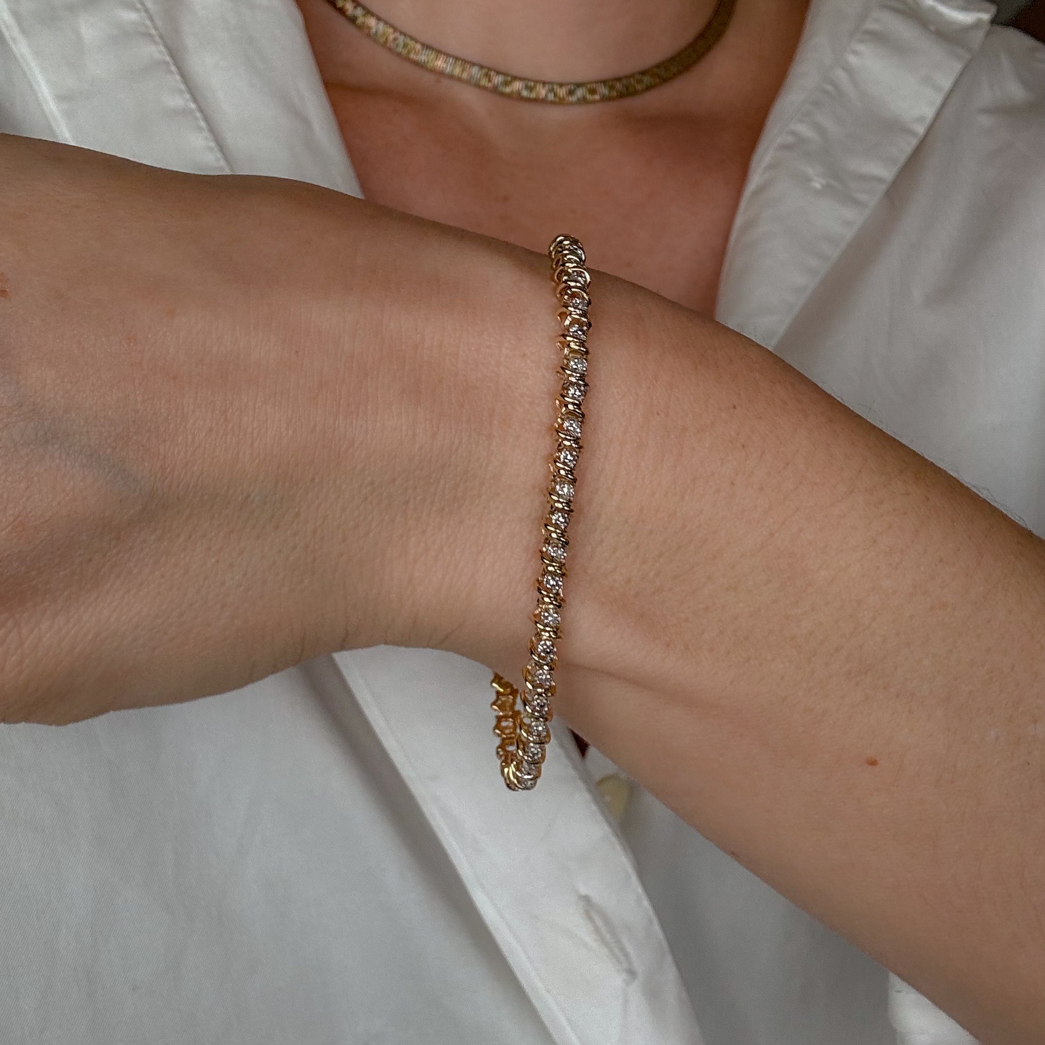 7" Diamond Bracelet