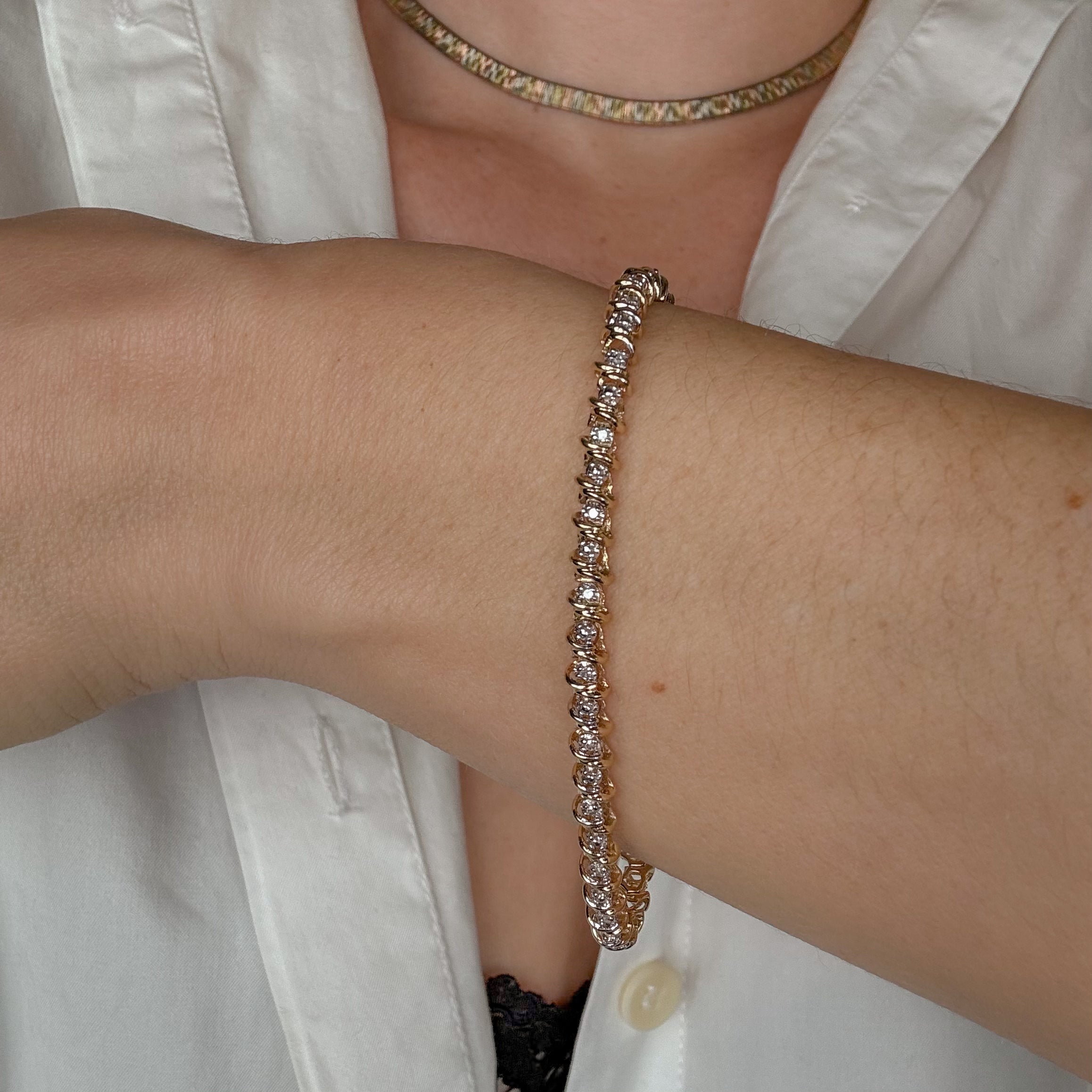 7" Diamond Bracelet