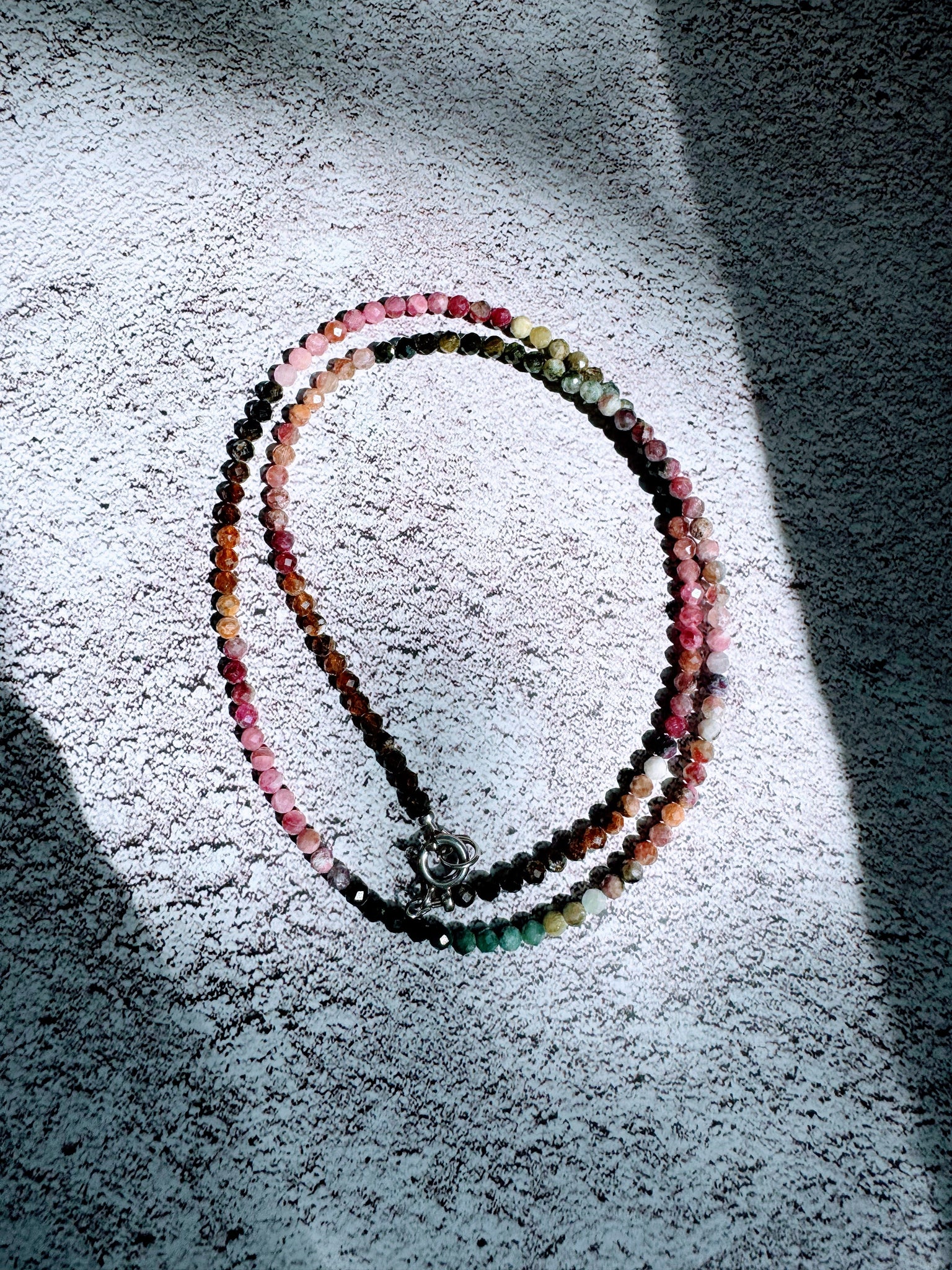 Watermelon Tourmaline Necklace