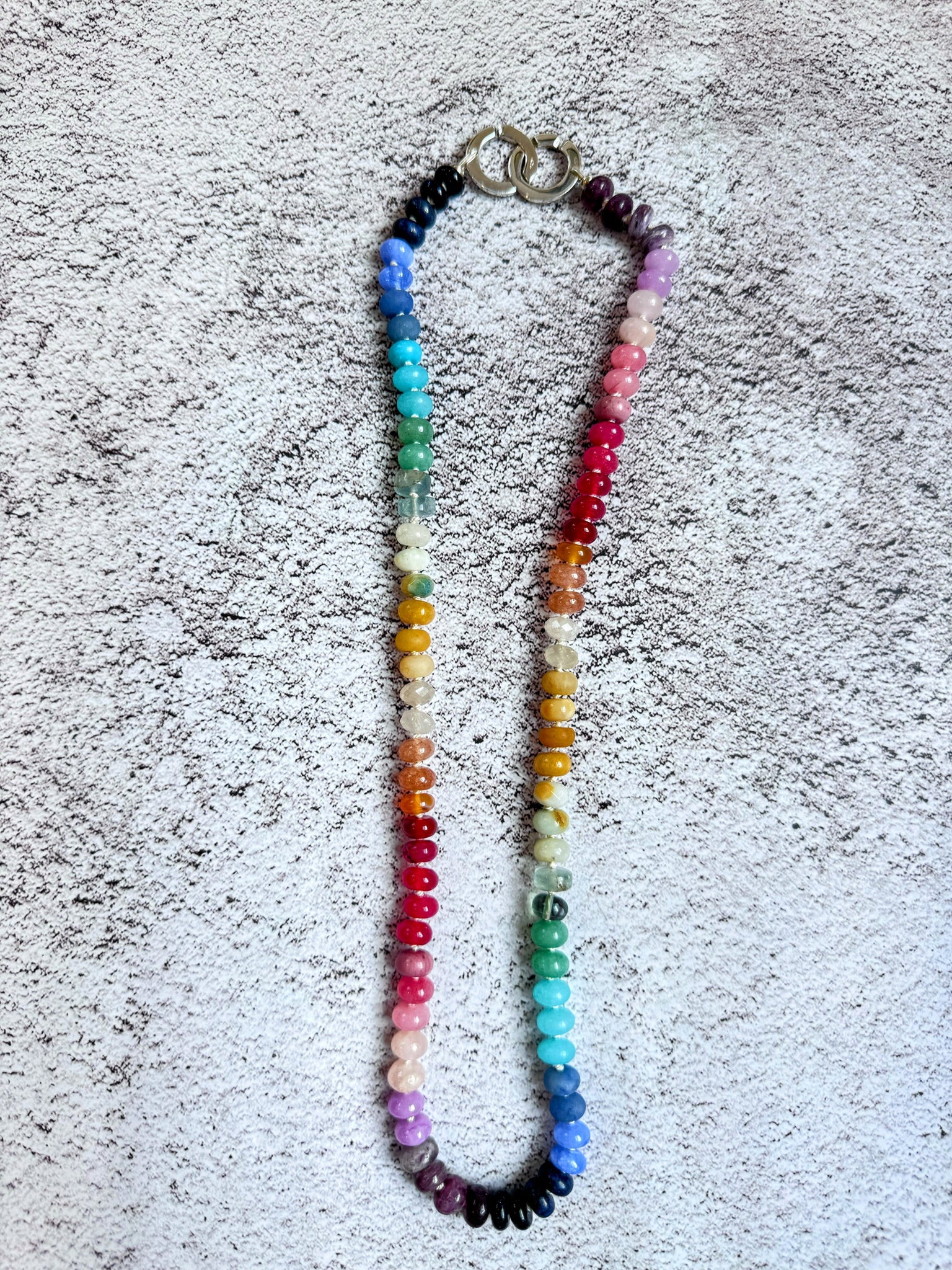 Arcoiris Interlocking Clasp Necklace