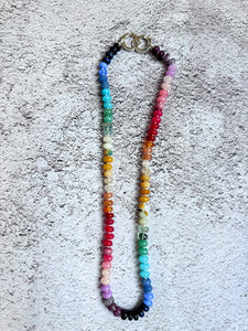 Arcoiris Interlocking Clasp Necklace