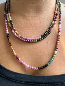 Watermelon Tourmaline Necklace