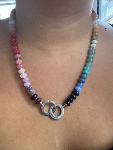 Arcoiris Interlocking Clasp Necklace