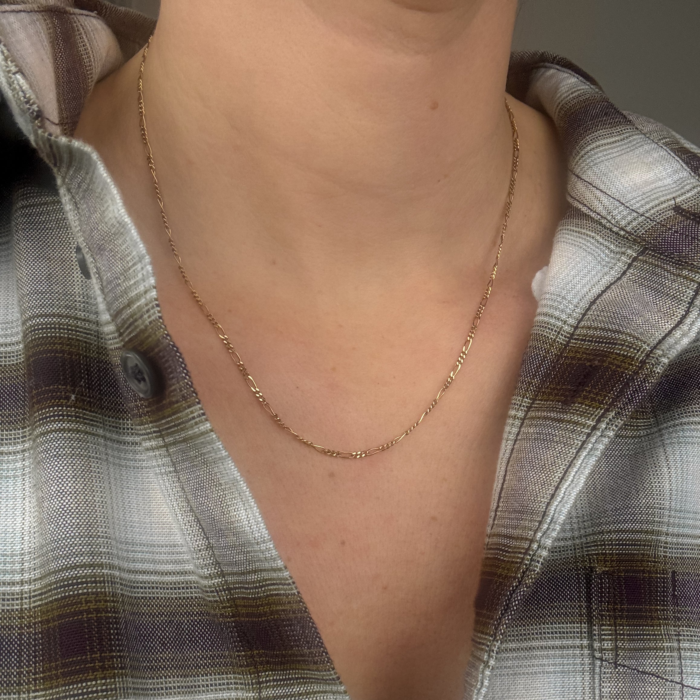 18" Figaro Chain