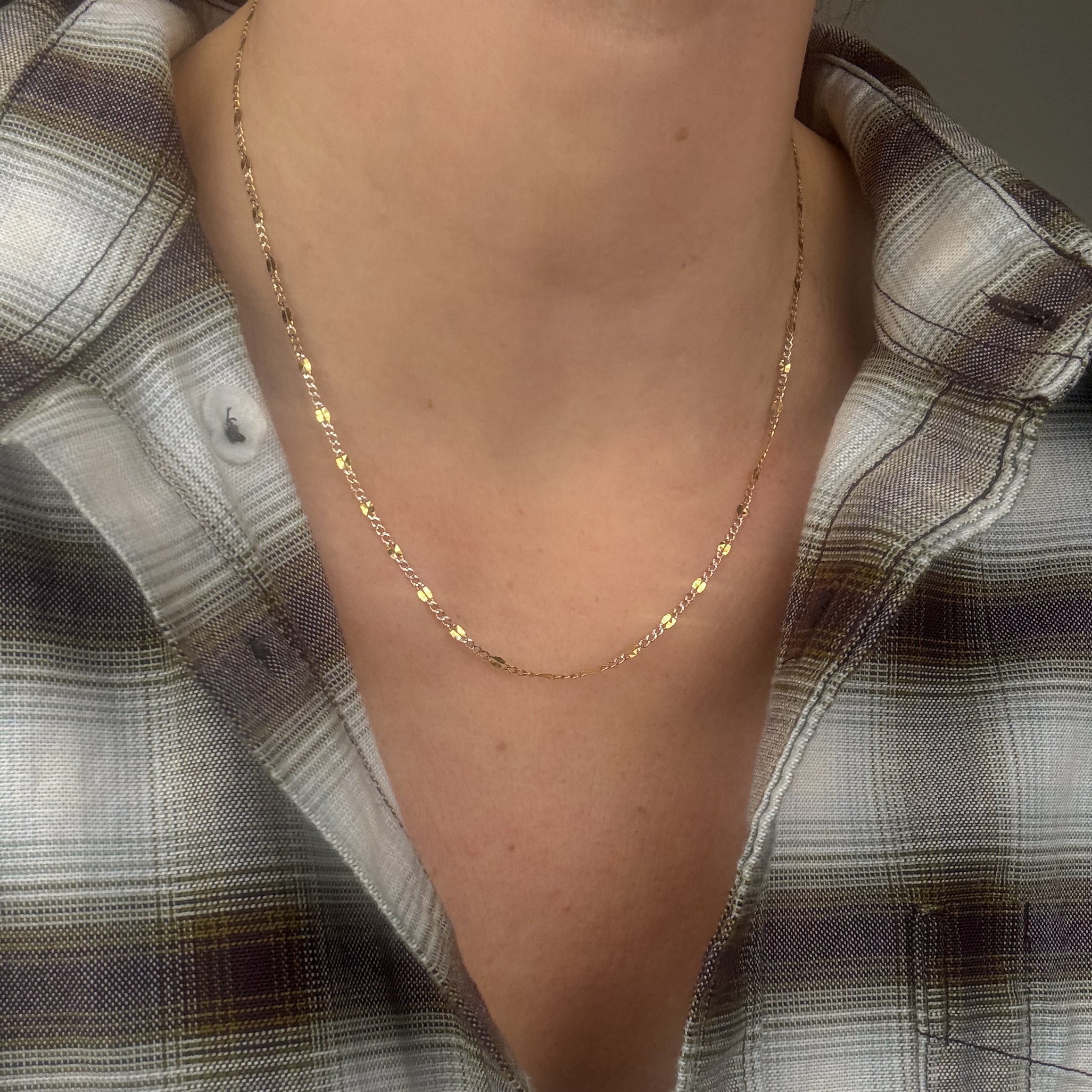 18" Sparkling Chain