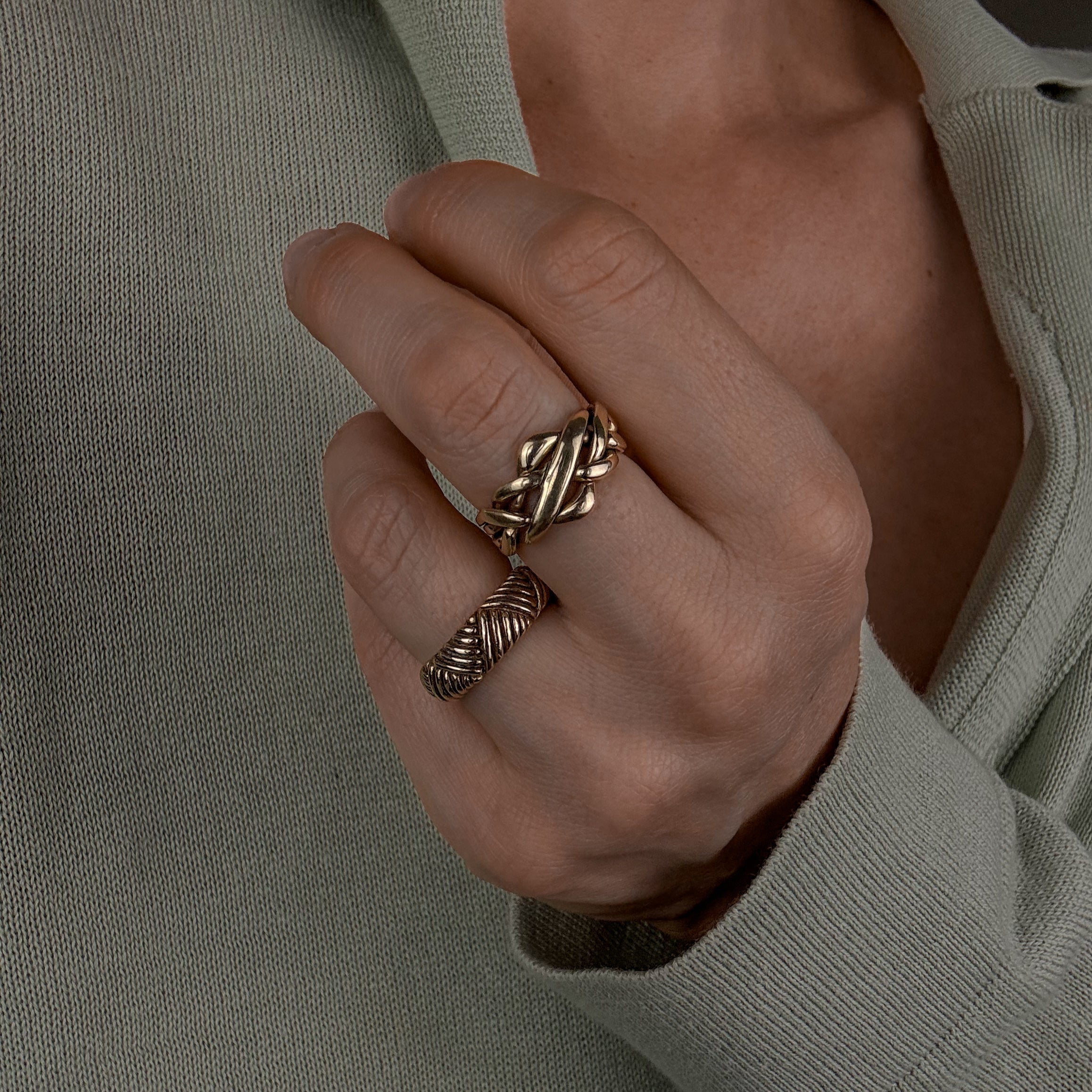 Antique Puzzle Ring