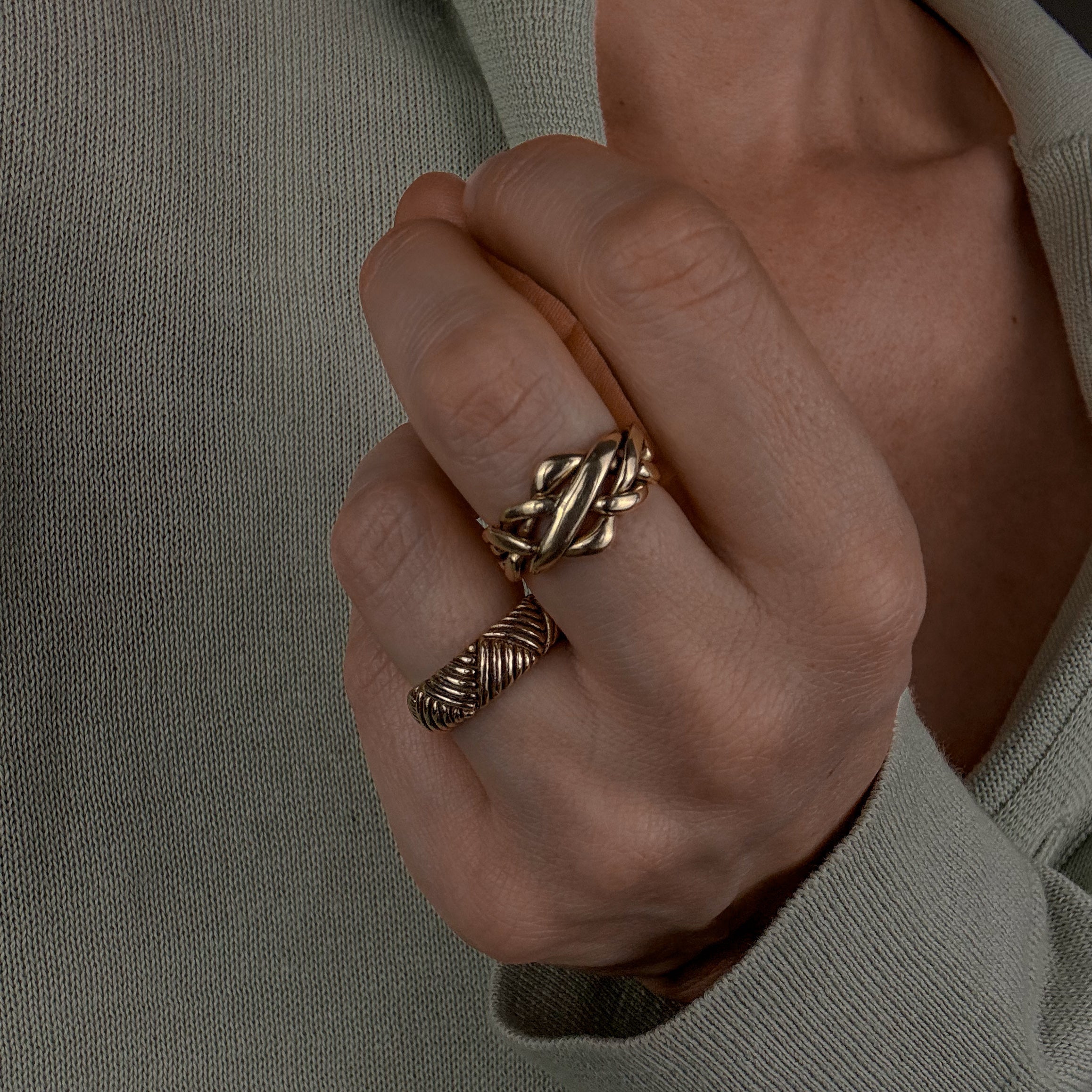 Antique Puzzle Ring