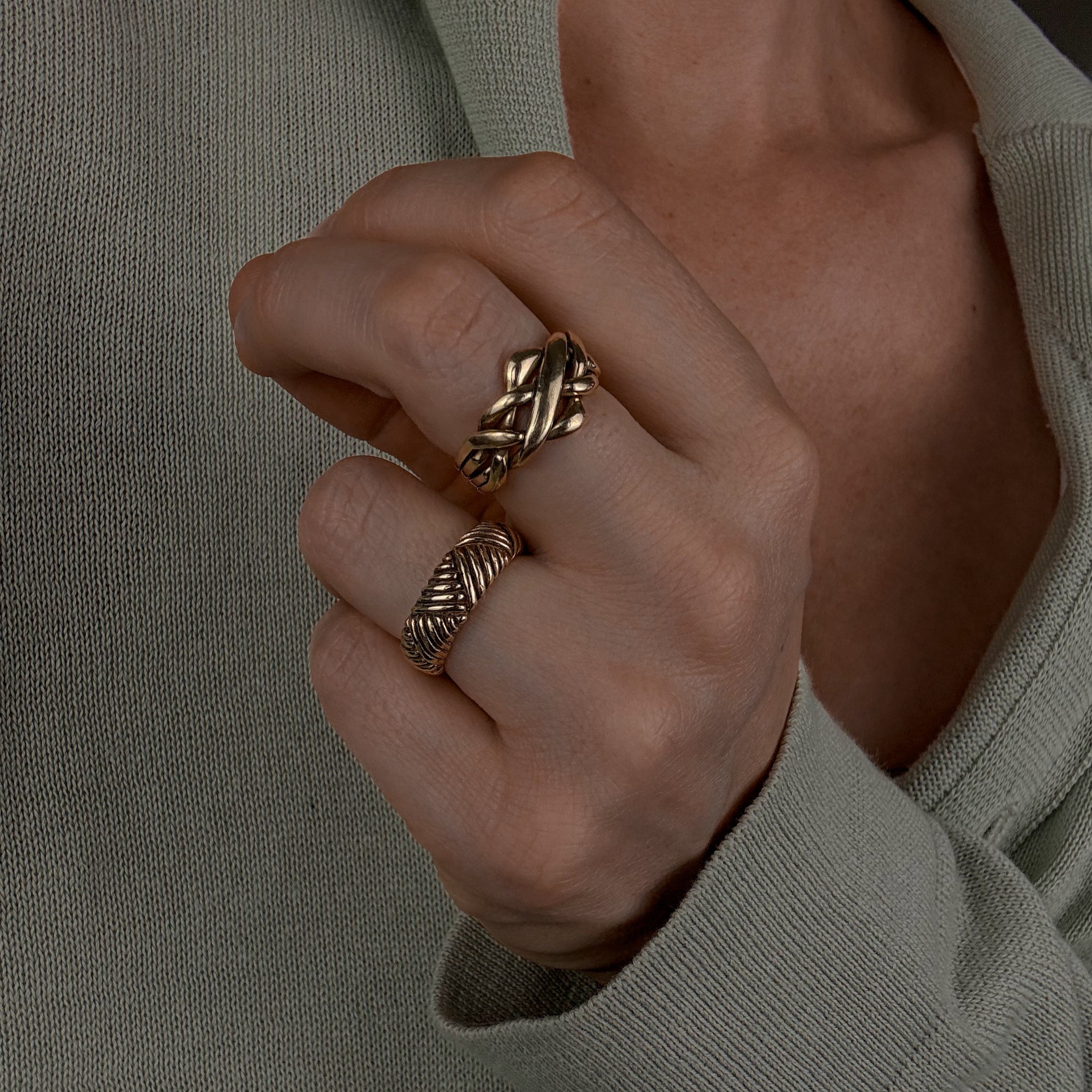 Antique Puzzle Ring