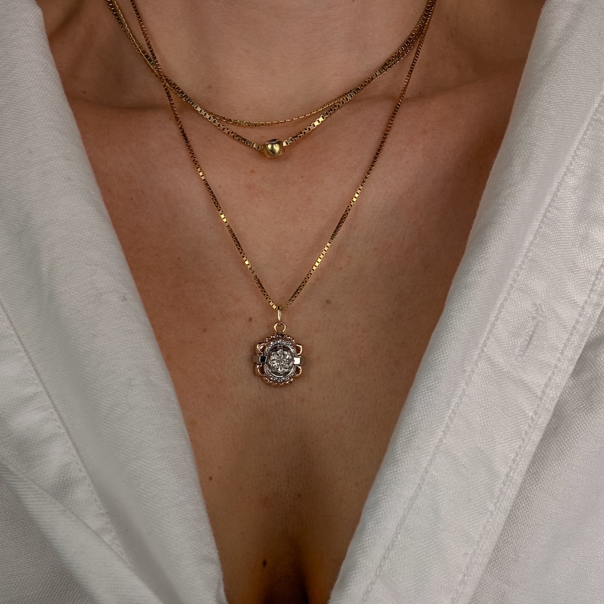 Antique Ornate pendant