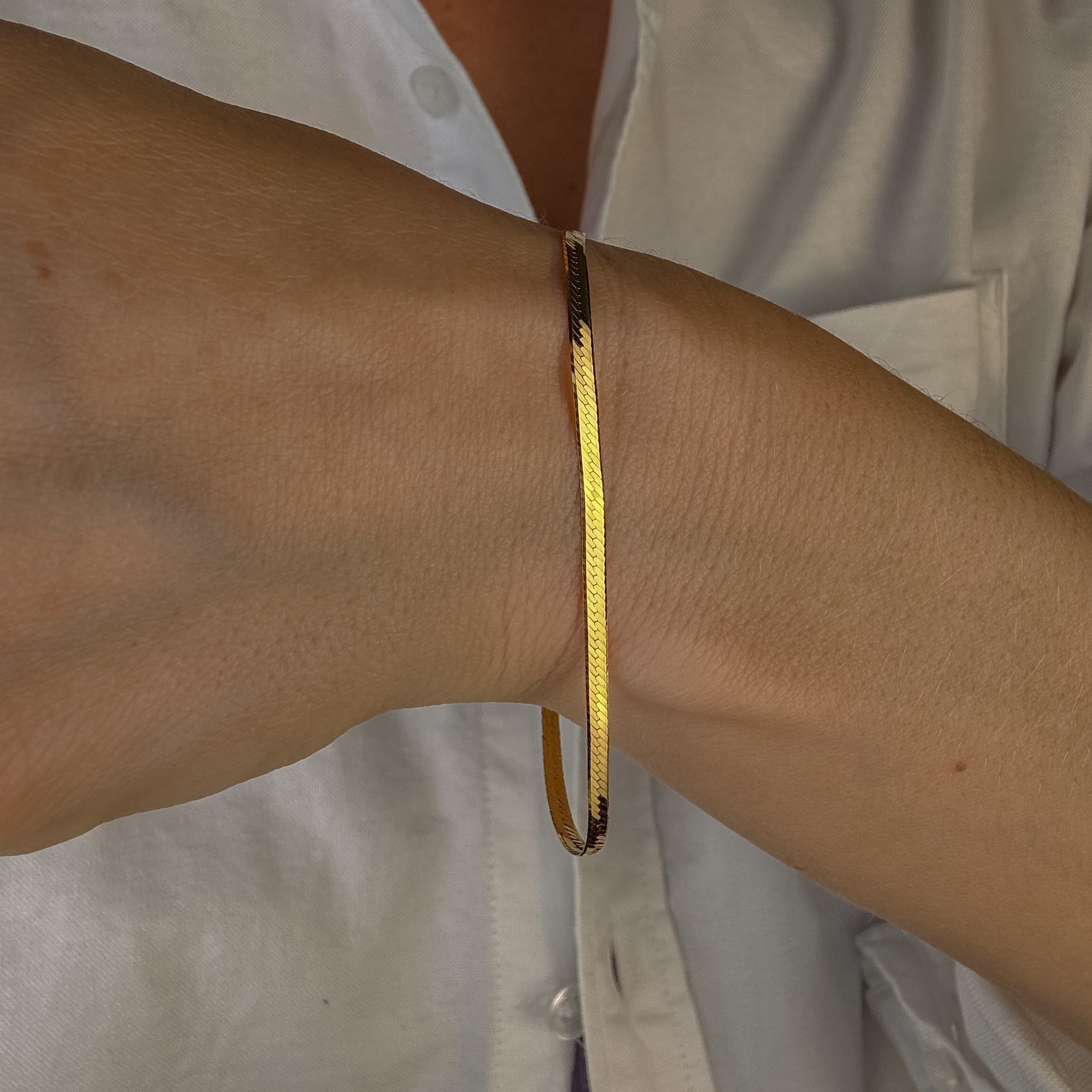 7" Herringbone Bracelet