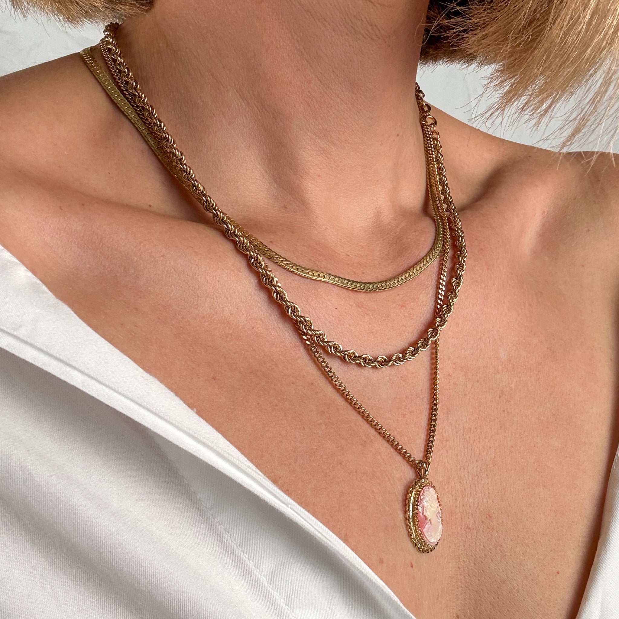 19” Rope Chain Necklace