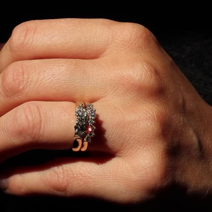 Vintage romantic engagement ring for sale, folklor 