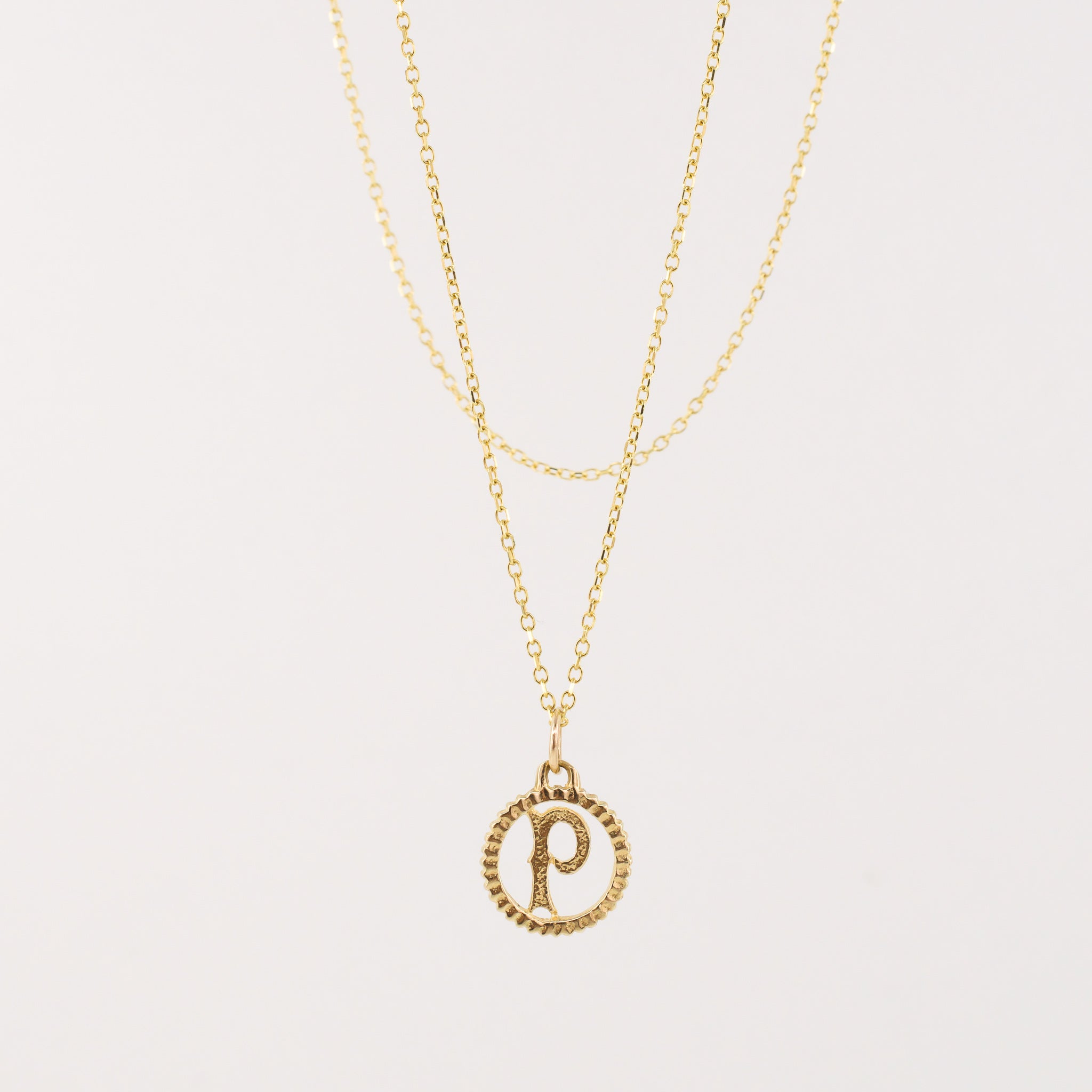 Petite 'P' Pendant (10k)