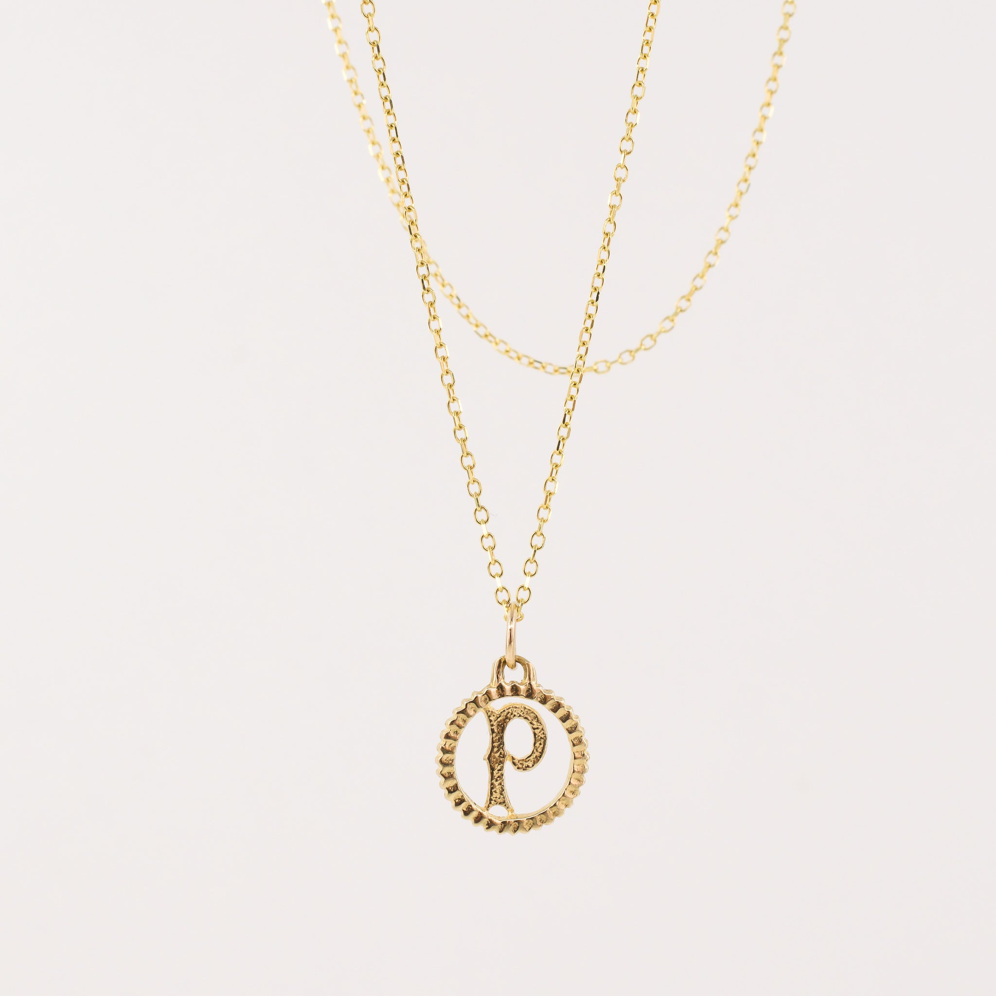 Petite 'P' Pendant (10k)