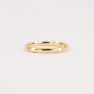 2.2mm Rounded Gold Band (14k)