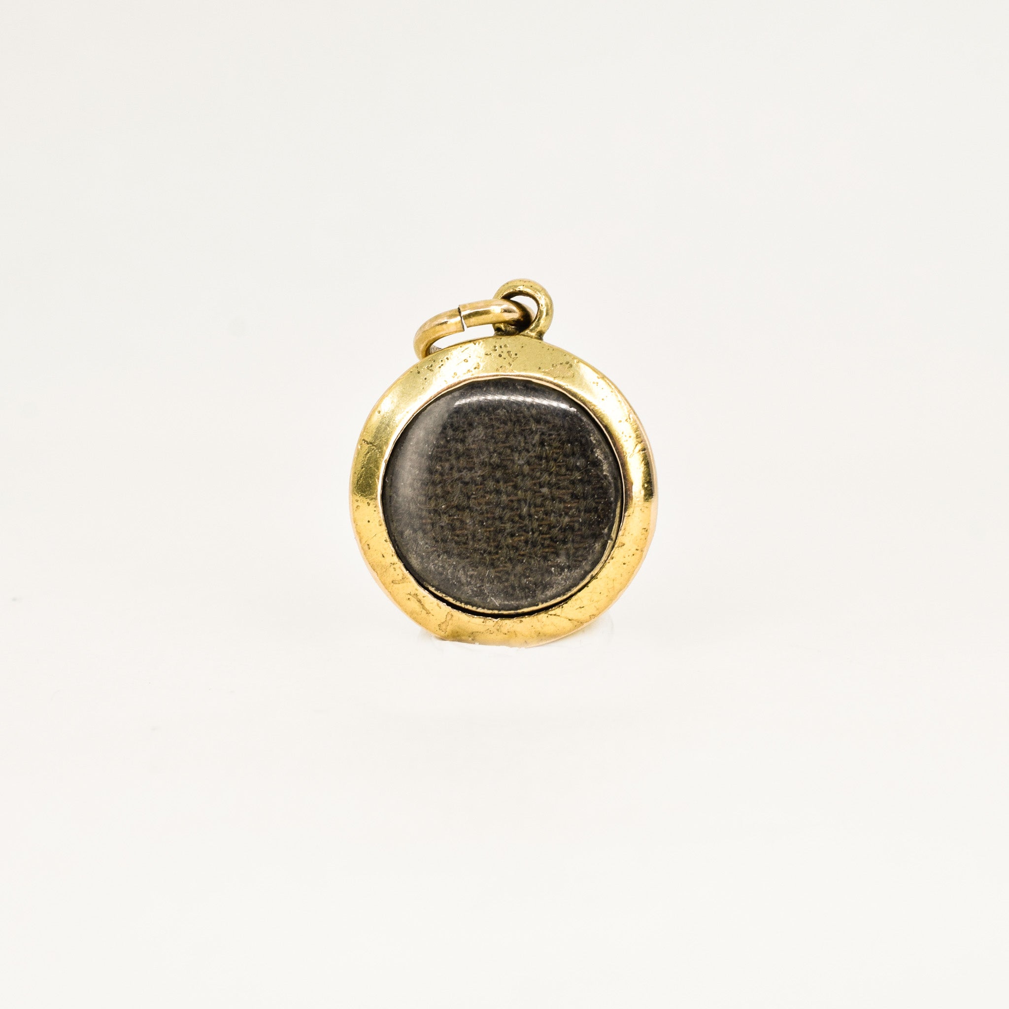 vintage horseshoe locket pendant, folklor vintage jewelry canada