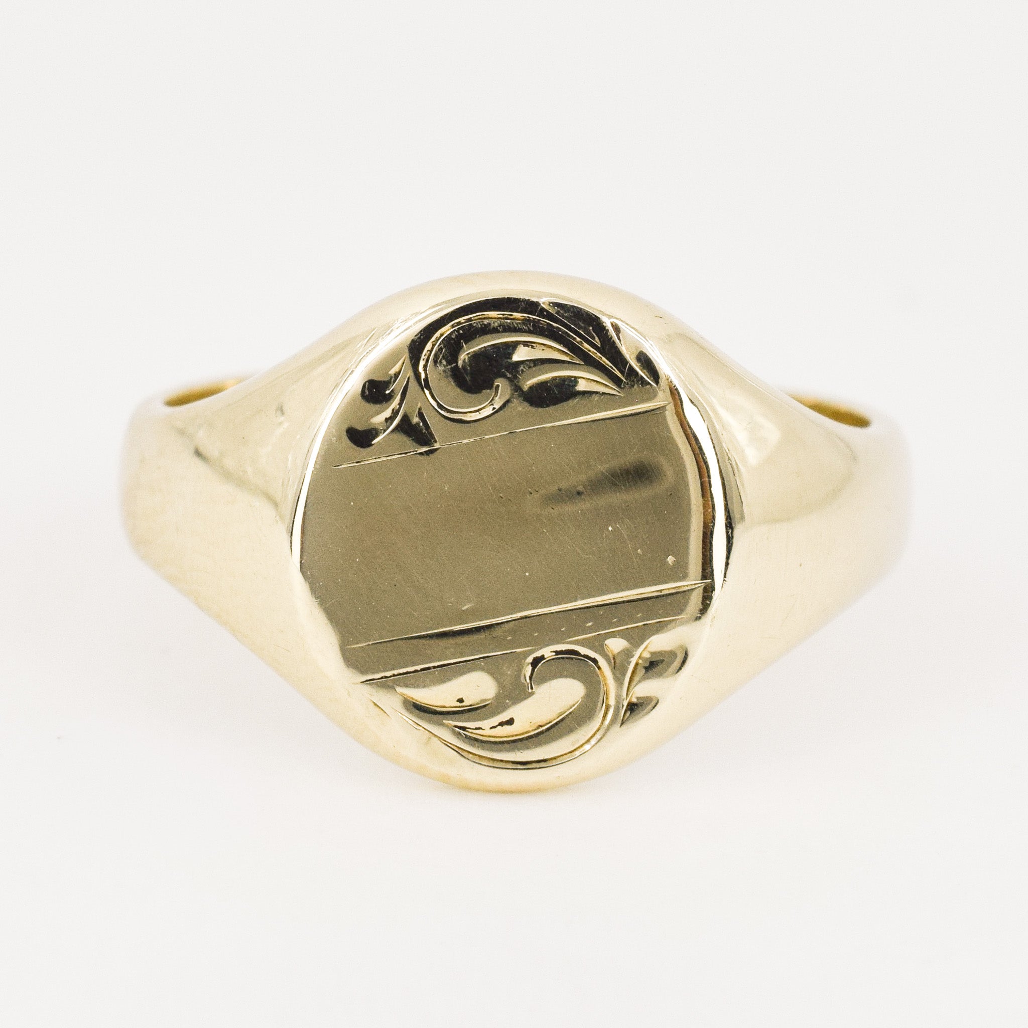 vintage signet ring, folklor vintage jewelry canada