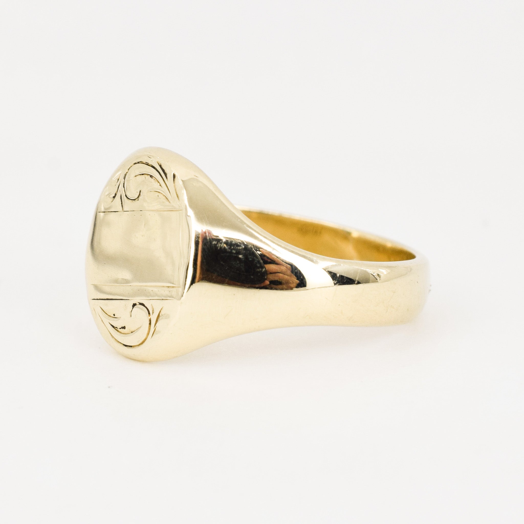 vintage signet ring, folklor vintage jewelry canada