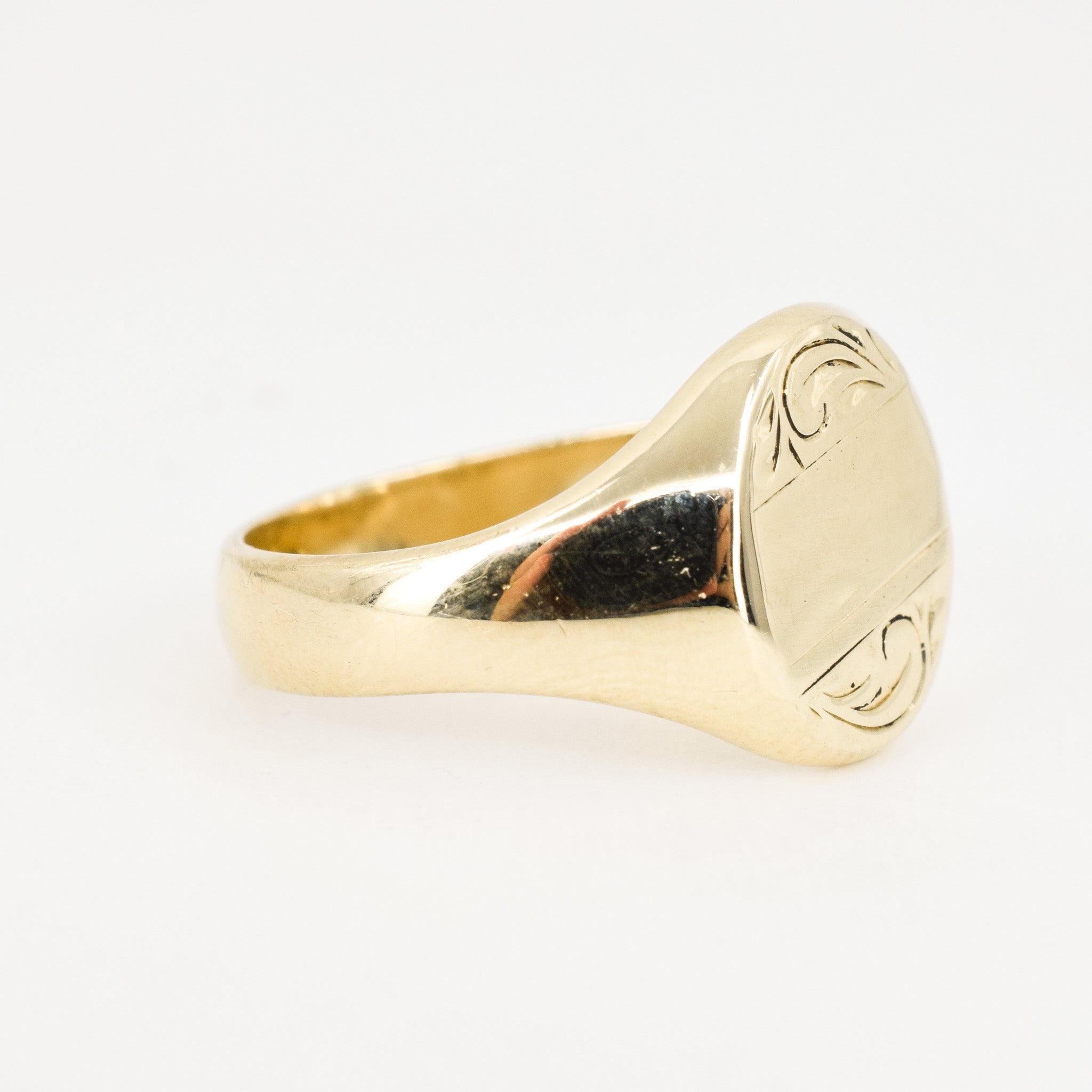 vintage signet ring, folklor vintage jewelry canada