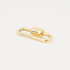 Gold Carabiner Clasp