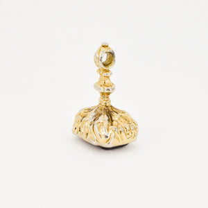 antique watch fob, folklor vintage jewelry canada
