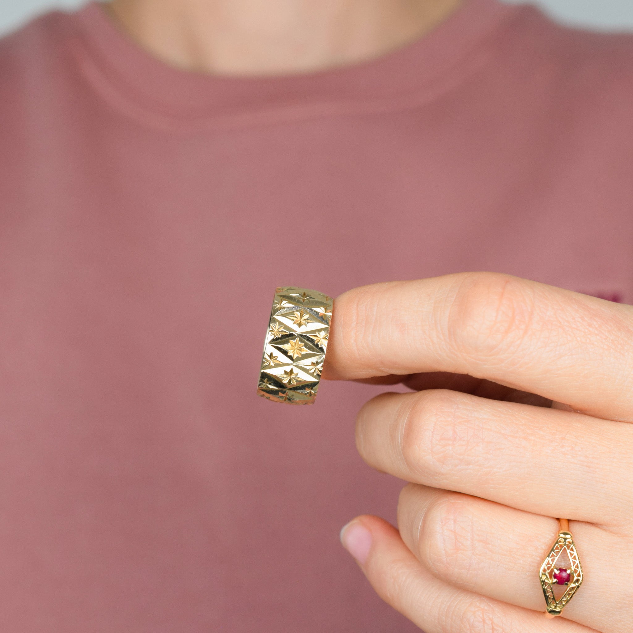 Floral Cigar Band