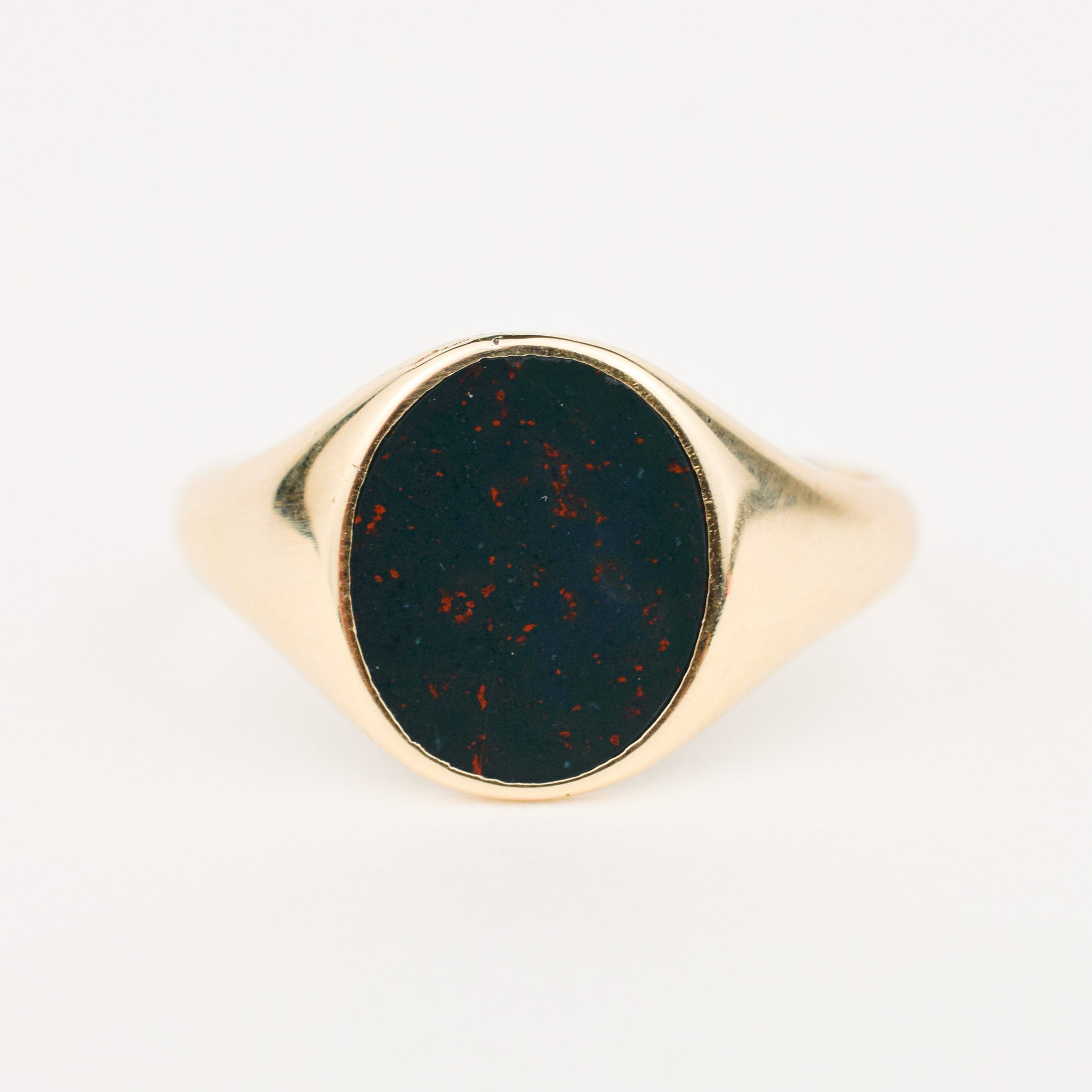 Bloodstone Signet Ring