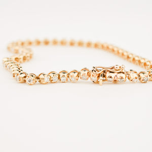 vintage gold incredible diamond tennis bracelet, folklor vintage jewelry canada