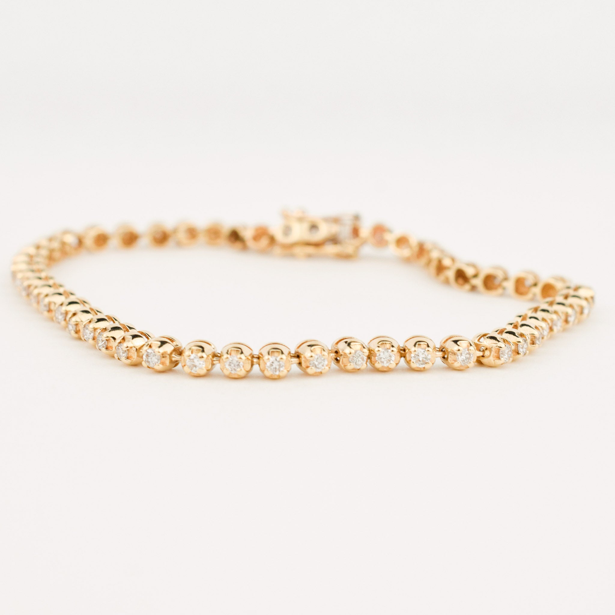 vintage gold incredible diamond tennis bracelet, folklor vintage jewelry canada
