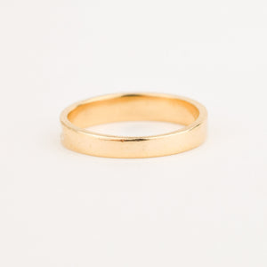 vintage gold hammered ring, folklor vintage jewelry canada