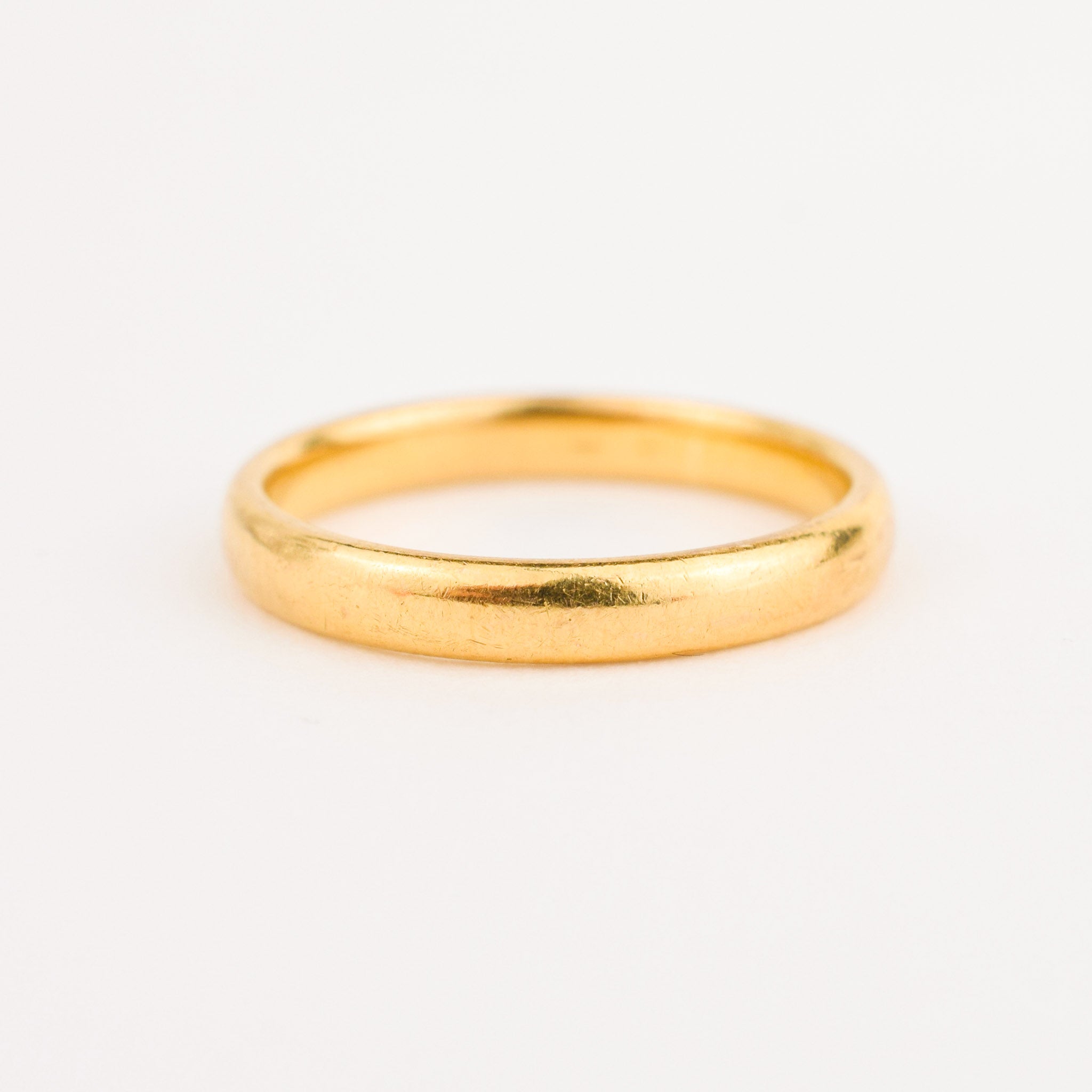 22k vintage gold band, folklor vintage jewelry canada
