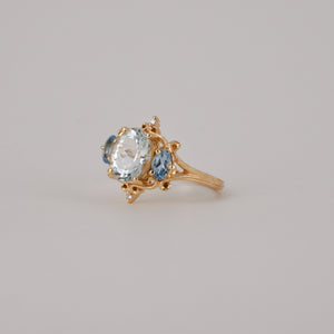 vintage aquamarine ring, folklor