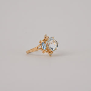 vintage aquamarine ring, folklor